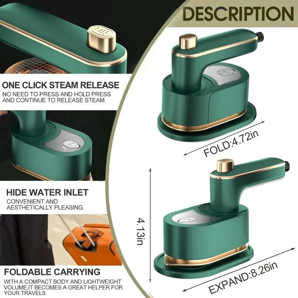 Portable 3 In 1  Mini Ironing Machine