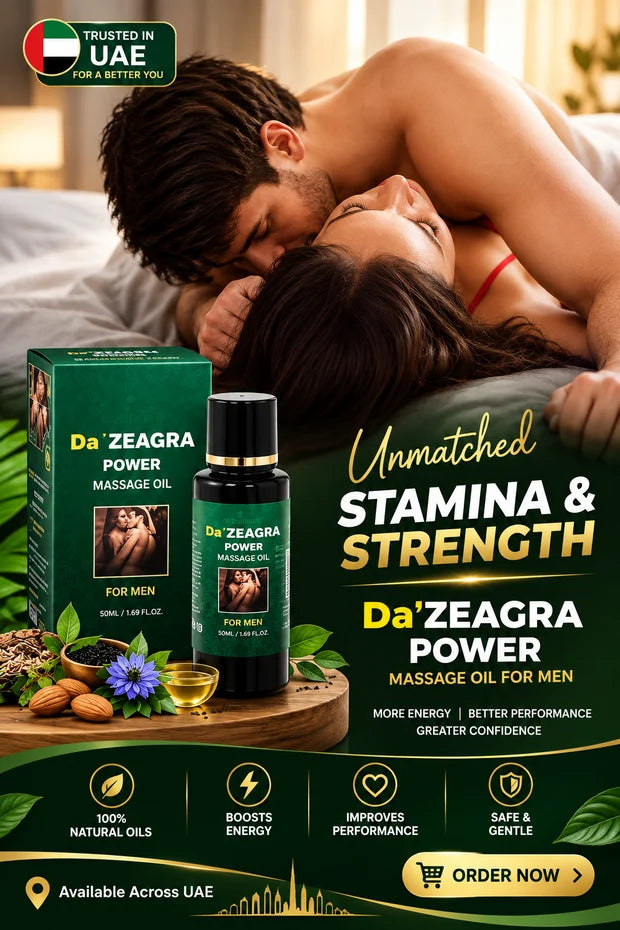 Da' ZEAGRA Power Massage Oil 2026 - New Formula