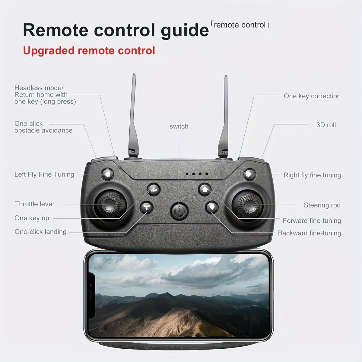 Smart GPS Camera Drone PRO 8K Drone – Dual Camera, 5G GPS & Battery – طائرة الدرون